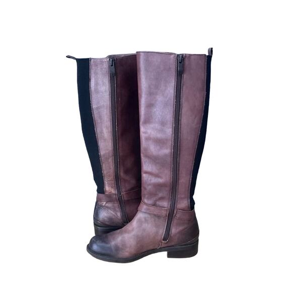 Vince Camuto Boots Womens 6.5M Brown Kristini Knee High Riding - Picture 2 of 11